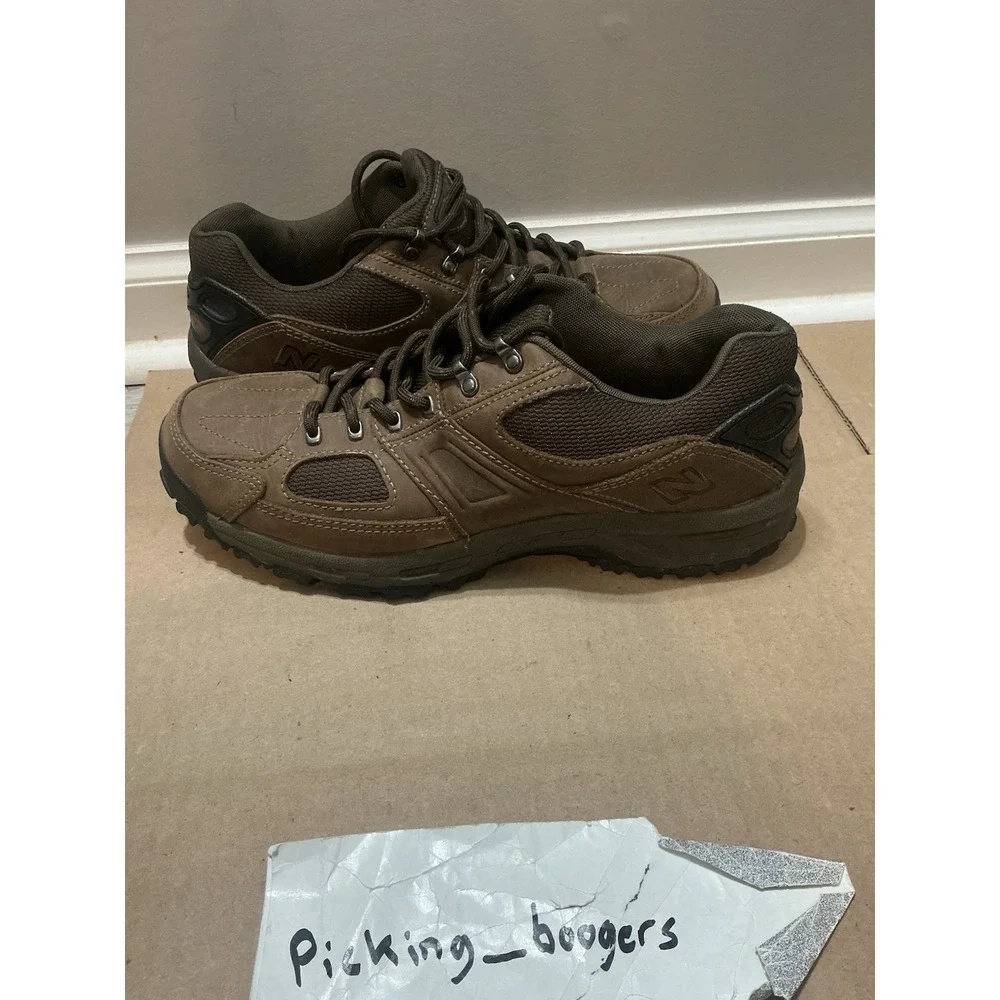 New Balance Shoes Mens 10.5 US Brown Trail Walking Hiking LaceUp MW748BR Sneaker